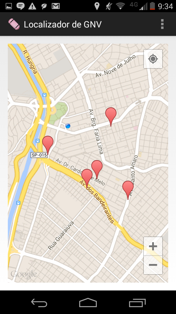 LOCALIZADOR DE GNV Screen 2