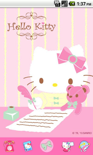 Hello Kitty Love Letter Theme
