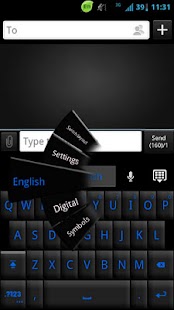 How to download GO Keyboard Black Blue Theme patch 1.0 apk for laptop