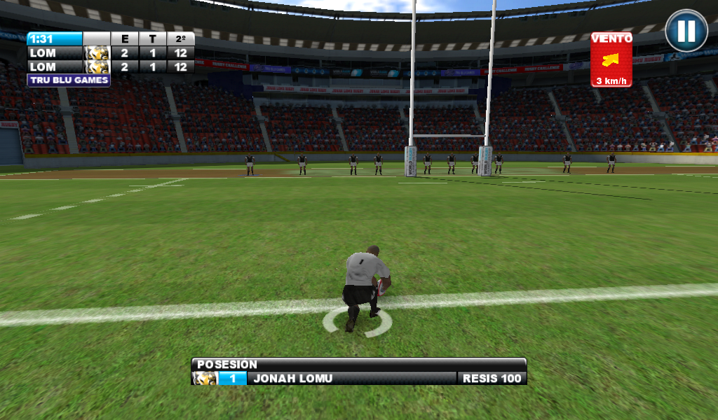 Android application Jonah Lomu Rugby: Quick Match screenshort