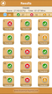 Test Your English Grammar Lite Screenshots 6
