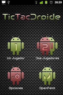 TicTacDroide - Tic Tac Toe Screenshots 1