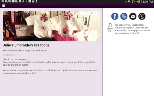Lastest Julie's Embroidery Creations APK