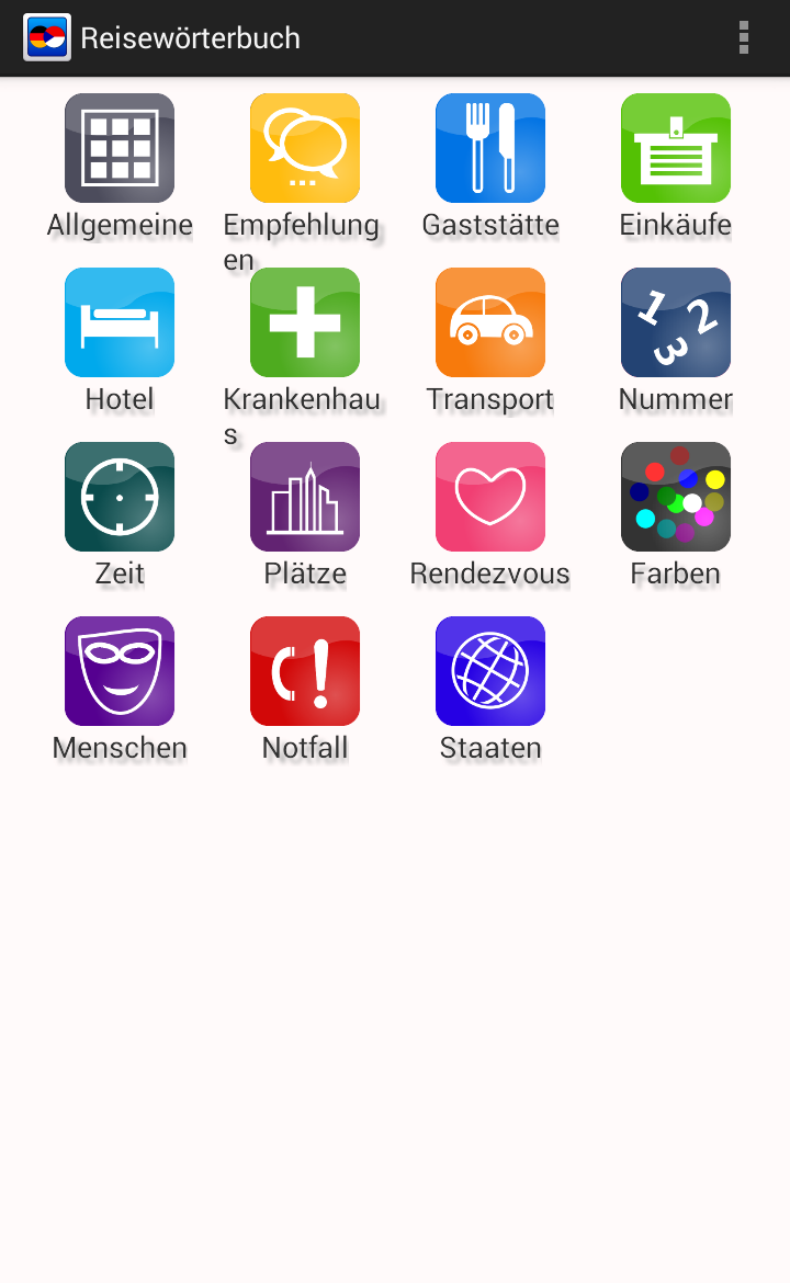 Tschechisch Reise Wörterbuch V Screen 3
