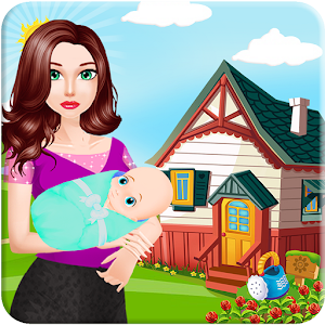 Mother Feeding and Care Baby for PC and MAC