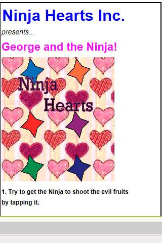 George and the Ninja Hearts DP