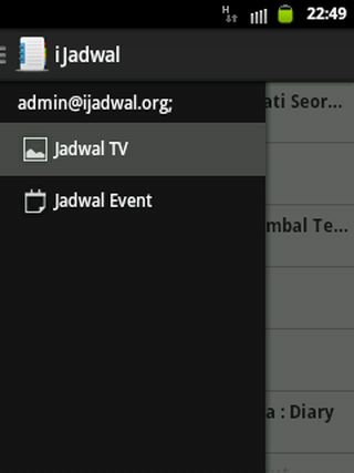 Jadwal TV Event