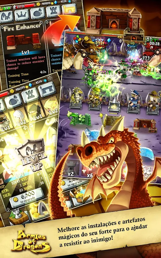 Exércitos de Dragões - screenshot