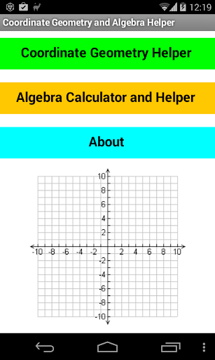 Coordinate Geometry DONATION