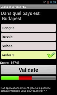 Lastest Capitales Europe Quizz FREE APK for PC