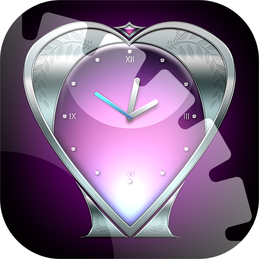 Heart Clock Live Wallpaper LOGO-APP點子