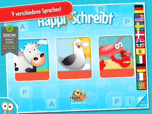 Android-Anwendung Happi Spells Crossword Puzzles Screenshot