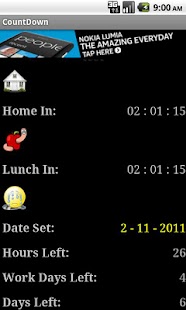 Work CountDown Screenshots 1