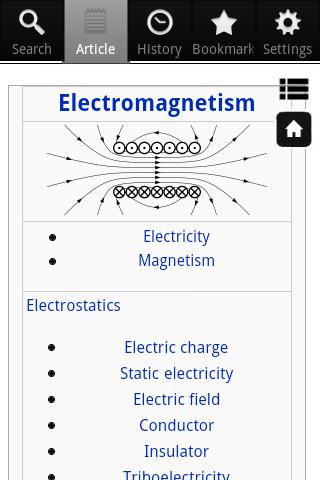 Physics Encyclopedia Screen 3