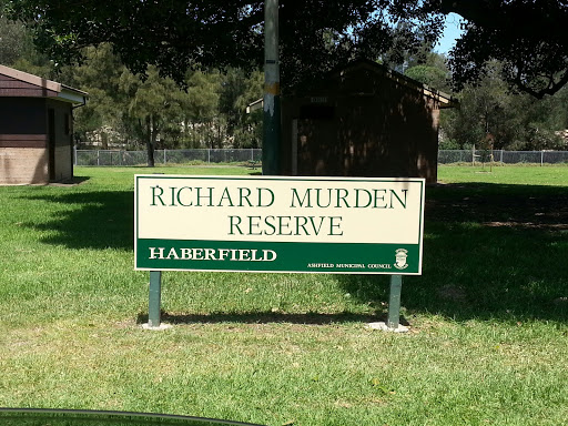 Richard Murden Reserve Sign