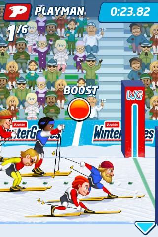Android application Winter Games for Xperia Play screenshort