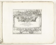 Titelprent voor prentwerk: Les Forces de l'Europe, Asie, Afrique et Amerique (deel 2), ca. 1702