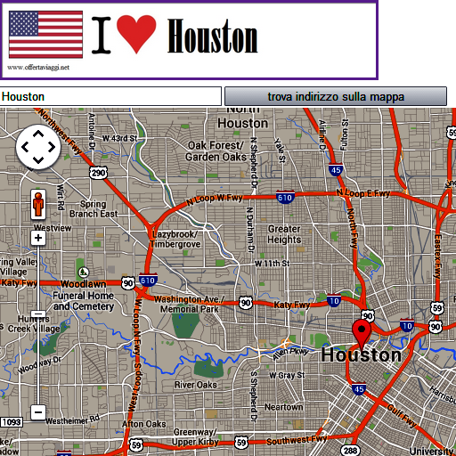 Houston map