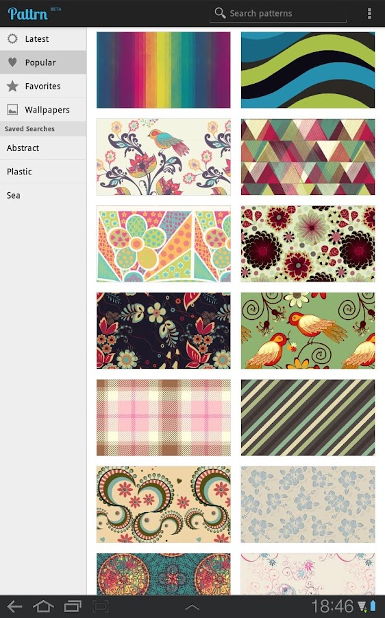   Pattrn – Capture d'écran 