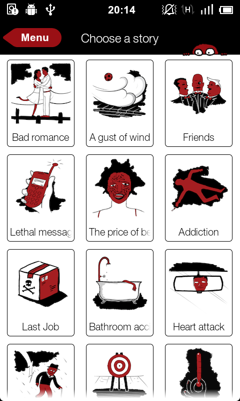 Creepy Stories Screen 2