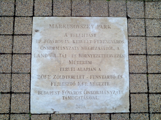 Markusovszky Park