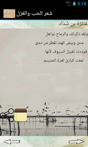 شعر الحب والغزل