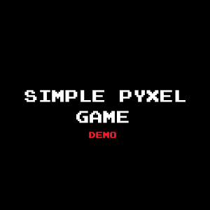 Simple Pyxel Game Demo 1.01