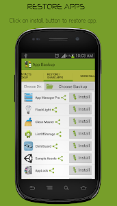 App/Contact Backup & Restore screenshot 3