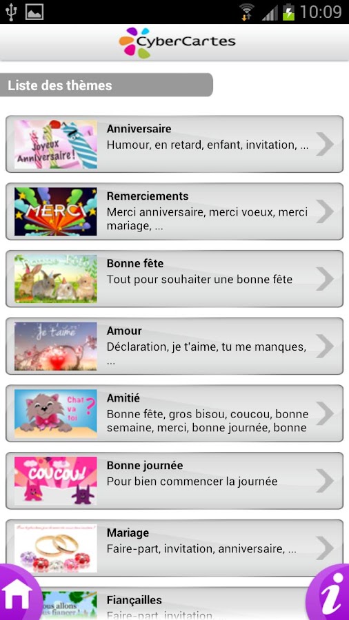 Cyber Cartes Bonne Fete Gratuites