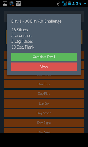30 Day Ab Challenge