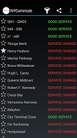Captura de pantalla de NYCommute - Service Status APK #5