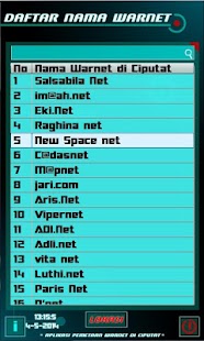 Lastest Aplikasi Pemetaan Warnet APK