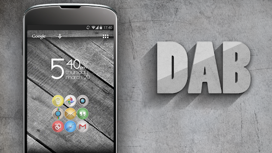 DAB - Icon Pack - screenshot thumbnail