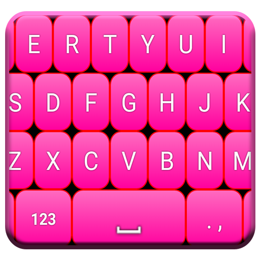 粉紅色的鍵盤 工具 App LOGO-APP開箱王