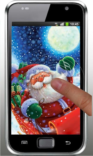 【免費個人化App】Christmas Santa live wallpaper-APP點子