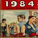 1984  by George  Orwell logo