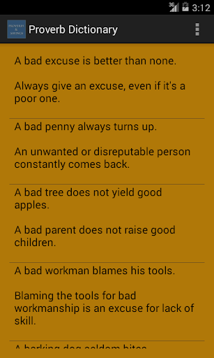 Proverb Dictionary
