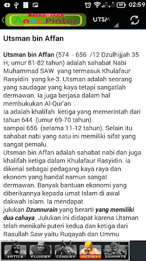 Kisah Para Sahabat RASULULLAH