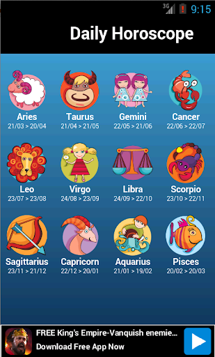 Horoscope du Jour