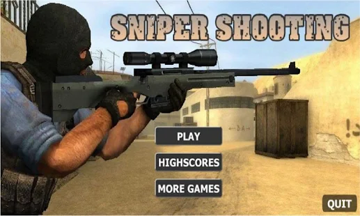 Sniper Shooting : Desert Storm