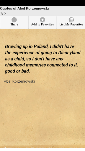Quotes of Abel Korzeniowski