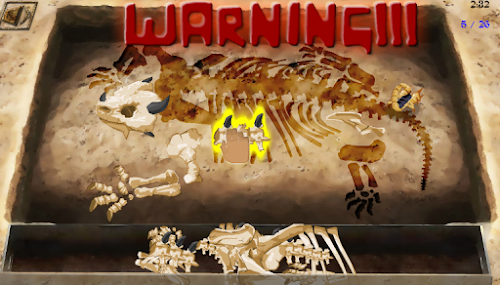 Android application Fossil Frenzy screenshort