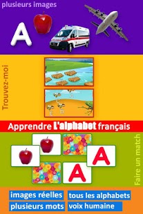 Capture d'ecran de l'application Android ABC for Kids All Alphabet Free