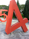 Alphabets Sculpture 