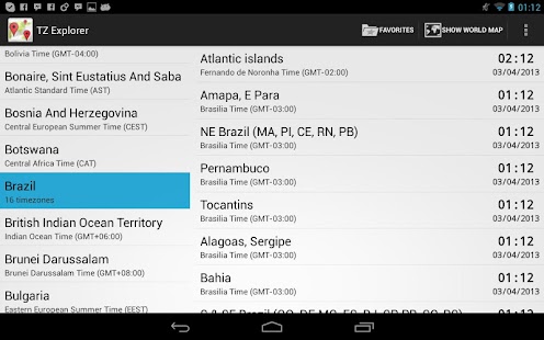 Time Zone Explorer