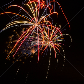 by Katie Schmitt - Abstract Fire & Fireworks