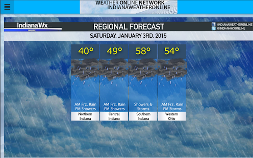 IndianaWeatherOnline screenshot for Android