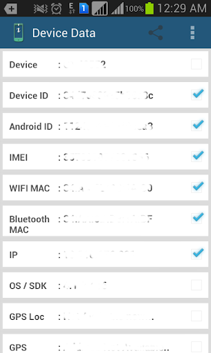 Device Data