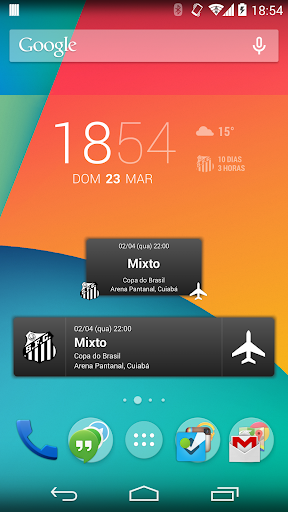 Santos Widget