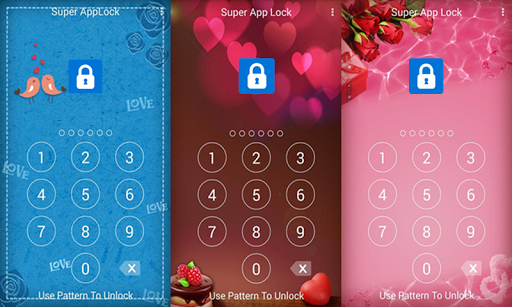 AppLock Theme Love Bird